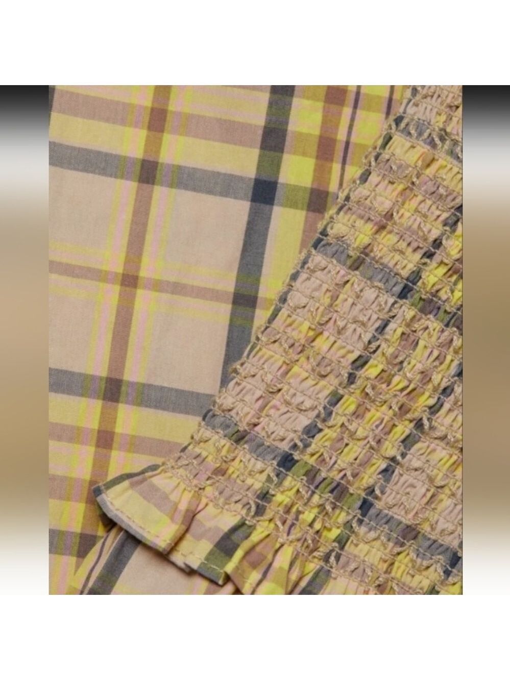 Rails Rumi Dress Sunflower Plaid - Picture 5 of 16